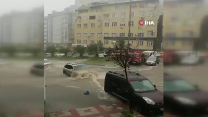 Ardahan genel haberi: Kağıthane'de caddeler göle döndü