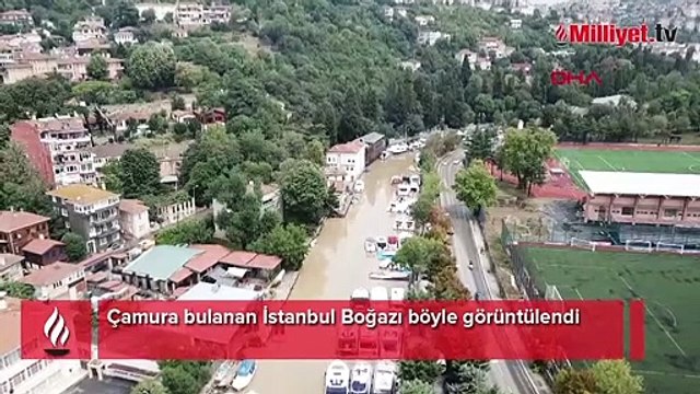İstanbul Boğazı çamura bulandı