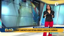 SMP: roban camioneta mientras estaba siendo lavada en carwash