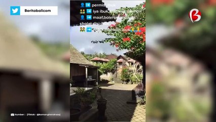 Viral Ibu Paruh Baya Salat di Rumah Warga Bali, Dipuji Warganet