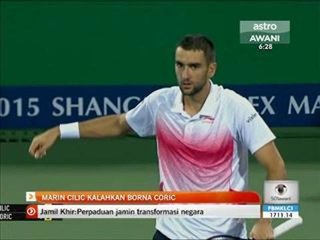 Marin Cilic kalahkan Borna Coric