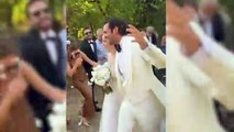 Özge Gürel ve Serkan Çayoğlu, İtalya'daki bir kalede düğün yaptı