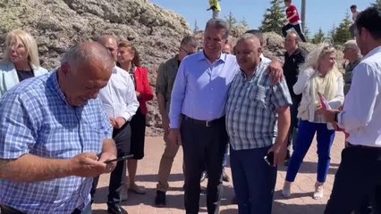 TDP Genel Başkanı Sarıgül, Hacı Bektaş Veli Müzesi ve Türbesi'ni ziyaret etti