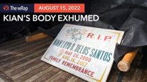 Kian delos Santos’ body exhumed 5 years after death