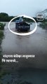 Watch: Man Drive Tractor Over Bridge In Flowing Flood Water At Amravati