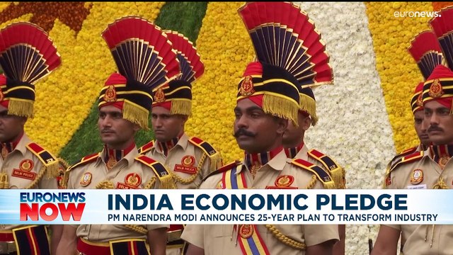 Narendra Modi says he'll turn India into 'developed nation within 25 years'