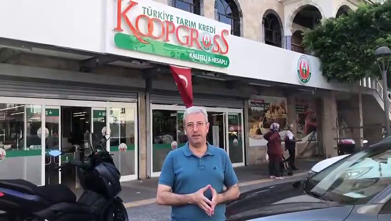 CHP�li Antmen, Tarım Kredi�nin önünden Erdoğan�a seslendi! &quot;Milleti