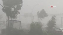 Ankara haber! Ankara'da şiddetli yağış ve fırtına