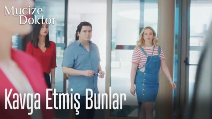 Kavga etmiş bunlar