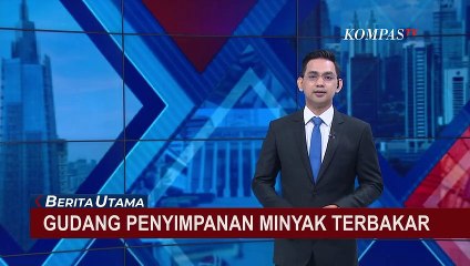 Di Jambi, Gudang Penyimpanan MInyak Ilegal Hangus Dilahap Api!