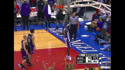 Lamar Odom lob vs SAC in 2001