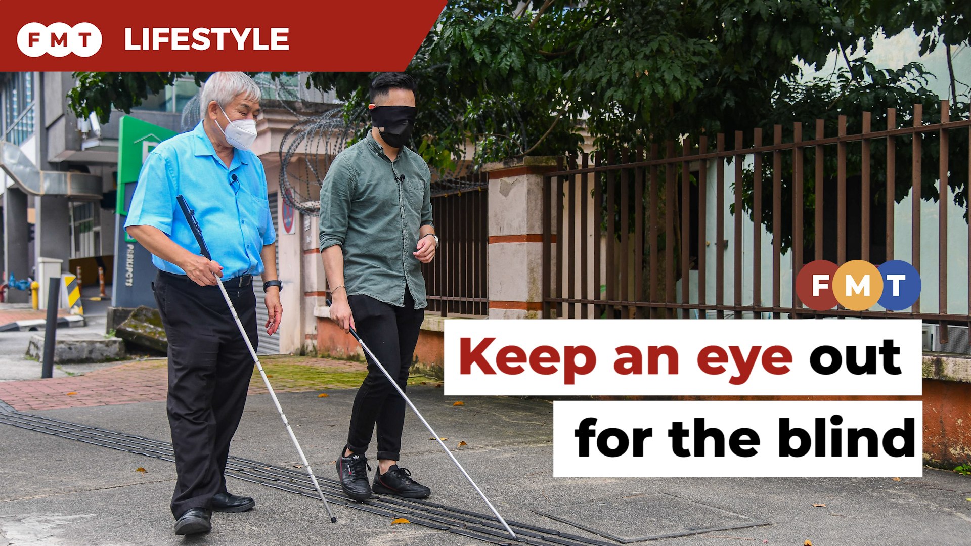 Time for the public to keep an eye out for the blind