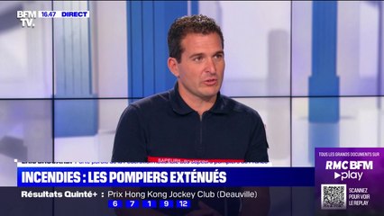 Скачать видео: Éric Brocardi, porte-parole de la Fédération nationale des sapeurs-pompiers, alerte sur le parc matériel 