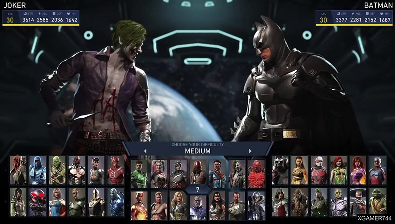 Injustice 2 - Joker Vs. Batman (VERY HARD)