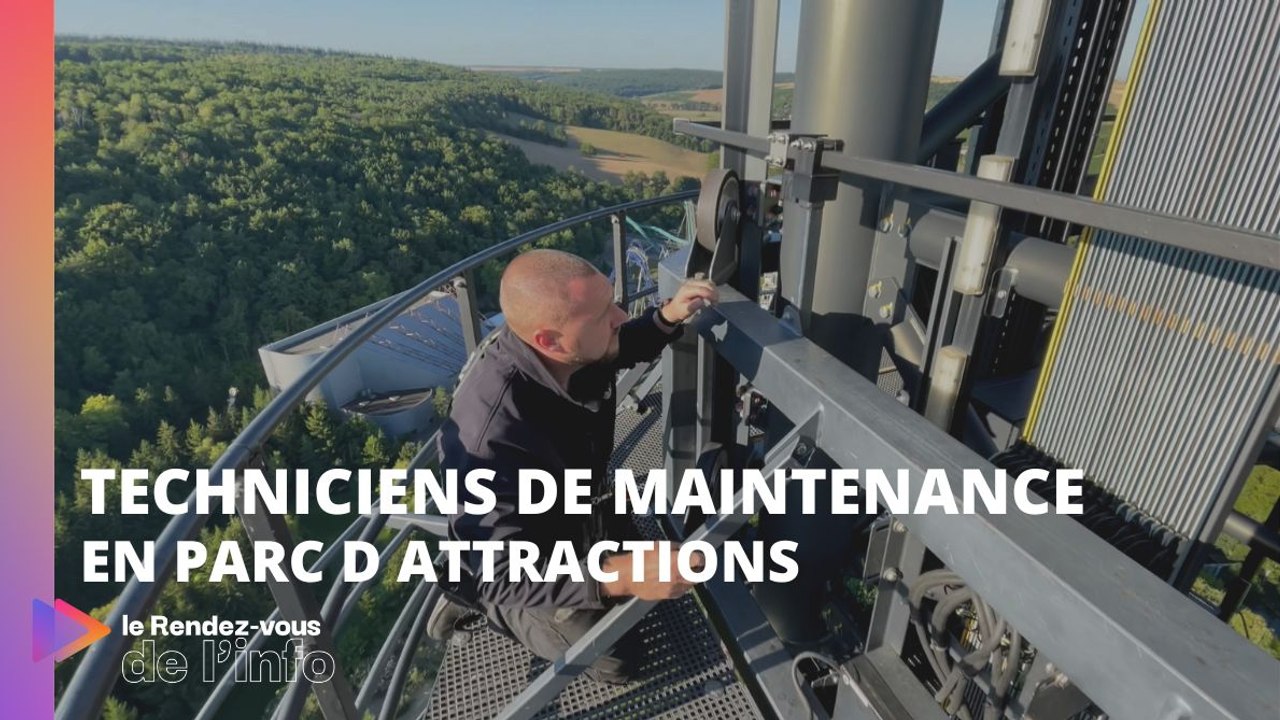 À Nigloland, le métier insolite de technicien de maintenance