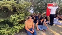 EPDK önünde oturma eylemi yapan akaryakıt istasyonu sahiplerine polis müdahalesi: Bir kişi kalp krizi geçirdi