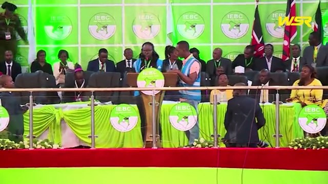 La Comisión Electoral keniana declara a Ruto ganador de las elecciones presidenciales