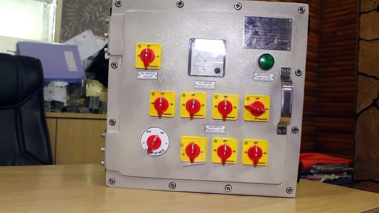 Flameproof Control Panel
