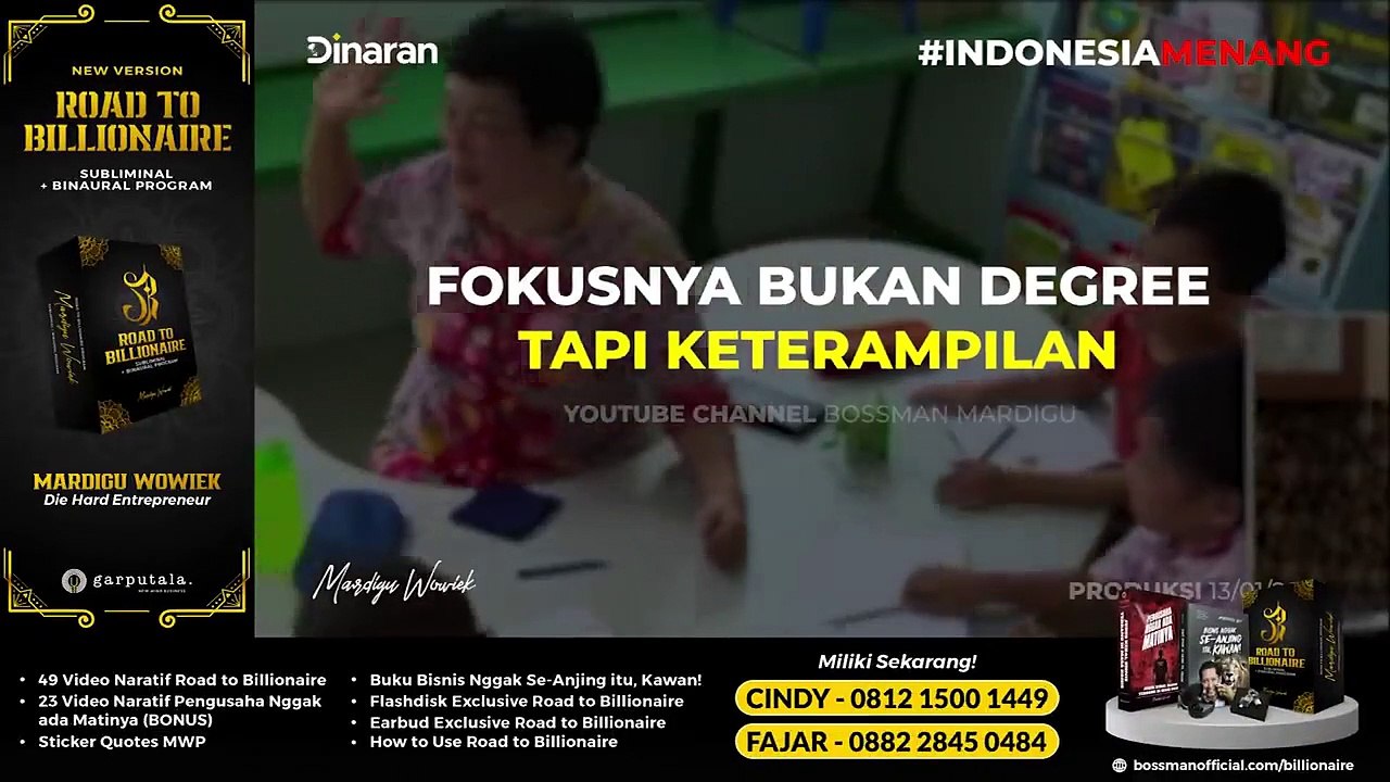 JANGAN DIDIK ANAK CUCU KITA JADI KORUPTOR !!! SISTEM NILAI DAN UJIAN BIKIN STRES !! - Mardigu Wowiek