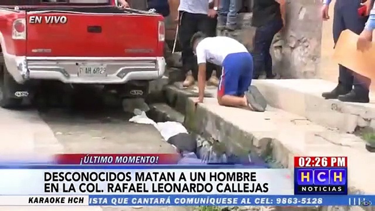 De varios disparos asesinan a mototaxista en la capitalina col. Rafael Callejas