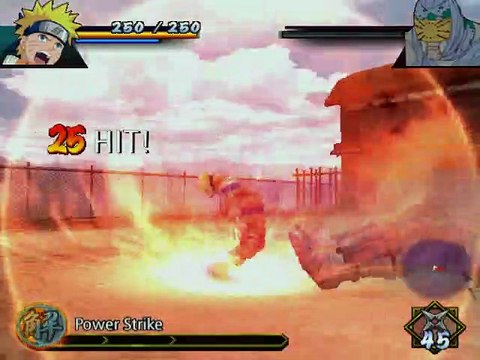 Naruto : Uzumaki Chronicles online multiplayer - ps2