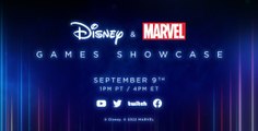 Disney & Marvel GAMES SHOWCASE September 9 D23 2022