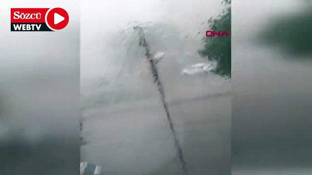 Ankara'da fırtına ve sağanak hayatı felç etti: 1 ölü, 6 yaralı