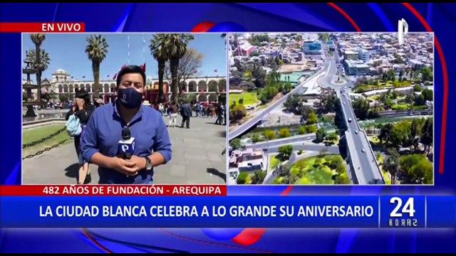 Arequipa celebra su 482 aniversario: continúan las actividades tradicionales y de entretenimiento