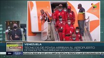 Técnicos de PDVSA que colaboraron en sofocar incendio en Matanzas regresan a Venezuela