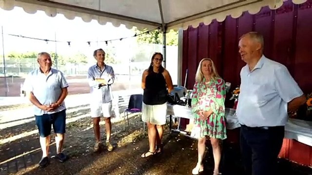 Brumath Discours du Président de la Fédération de Tennis finales 2022