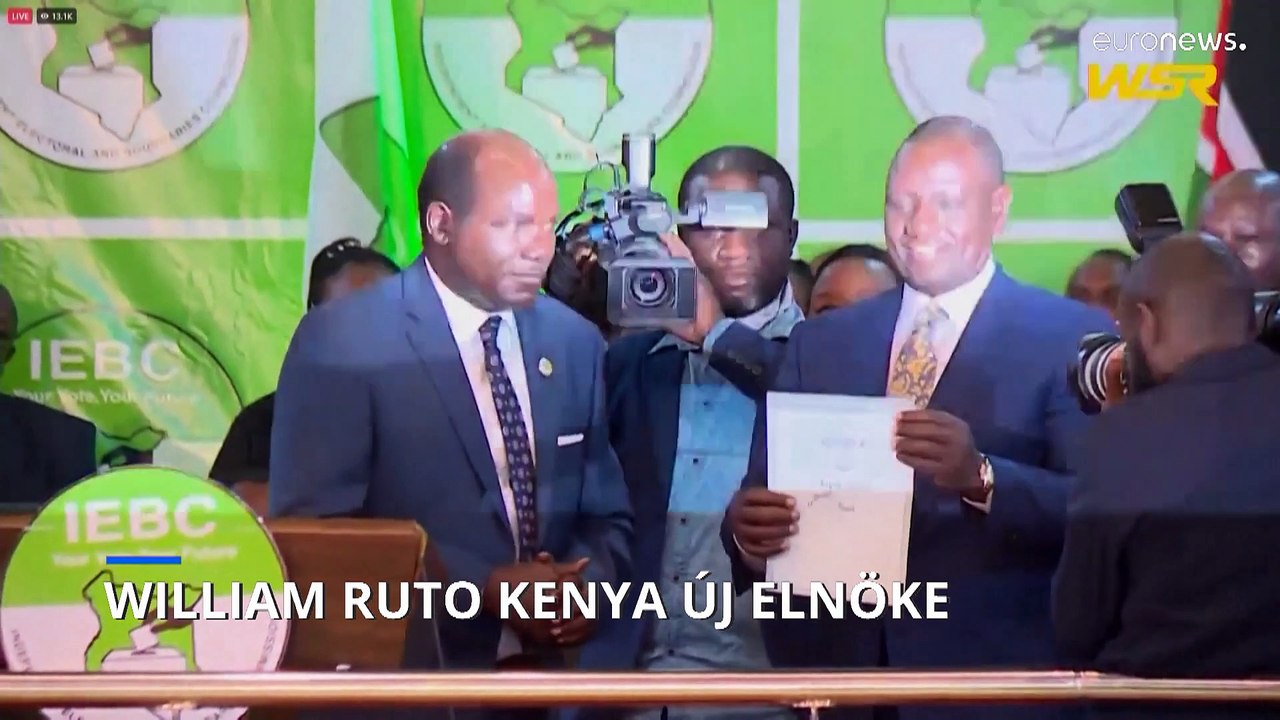 William Ruto lett Kenya új elnöke