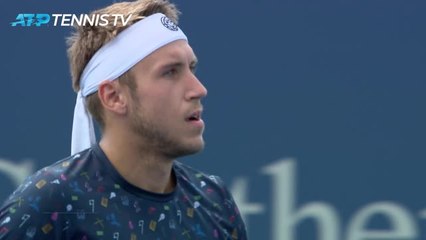 Cincinnati - Schwartzman renverse Molcan