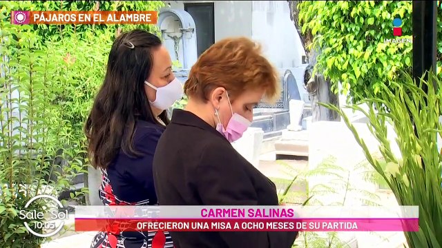 Carmen Salinas recibe misa a 8 meses de su muerte