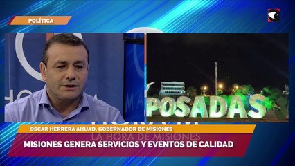 Misiones genera servicios y eventos de calidad