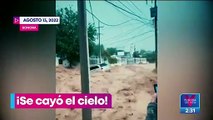 Mueren tres personas por intensas lluvias en Sonora