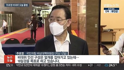 Скачать видео: 오늘 '주호영 비대위' 출항…이준석, 여론전 화력 집중