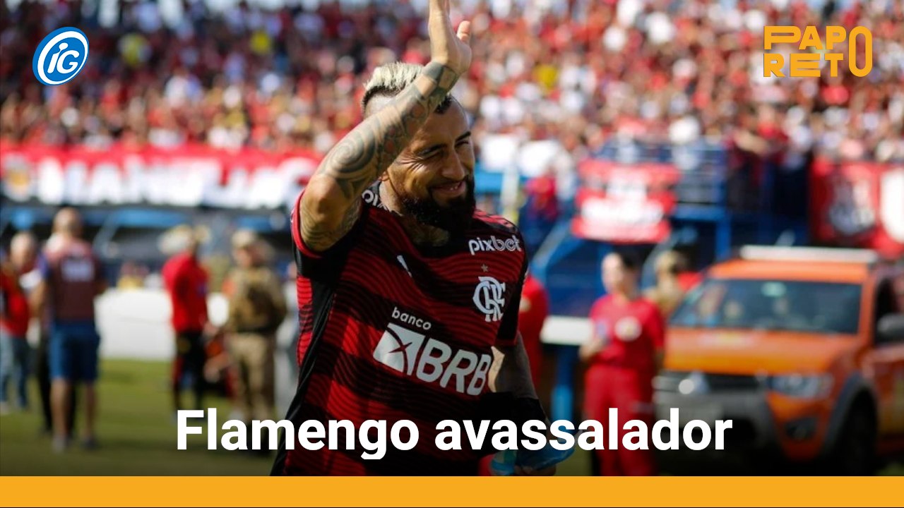 Flamengo avassalador