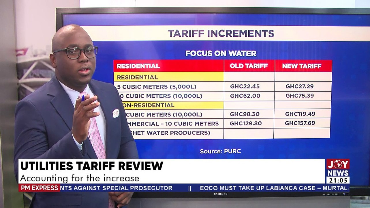 PM Express with Blessed Sogah: Utilities Tariff Review: Accounting for the increase