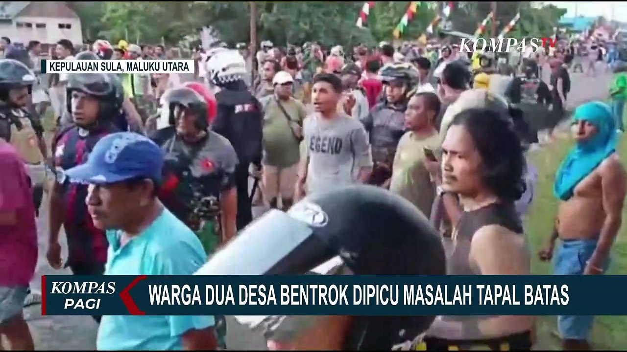 Diduga Dipicu Masalah Tapal Batas Antar Desa, Warga di 2 Desa Kabupaten Sula Kepulauan Bentrok