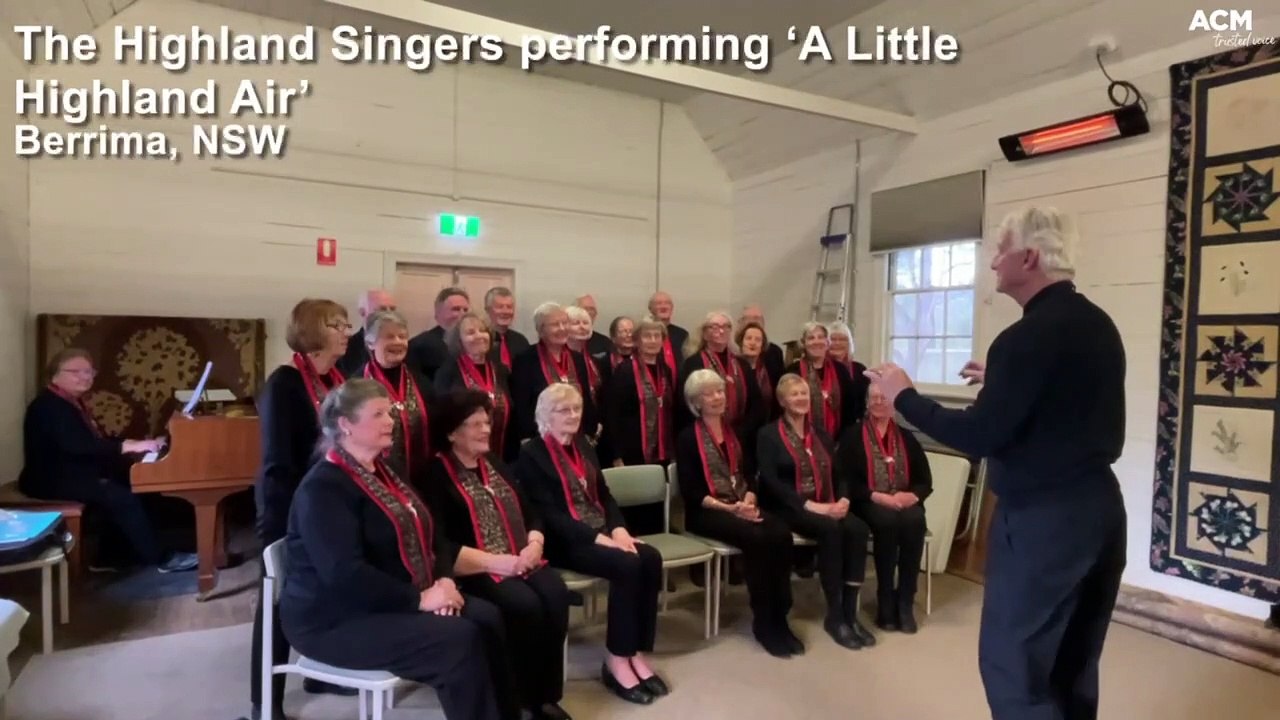 The Highland Singers perform 'A Little Highland Air' - Monday, August 15, 2022 - Southern Highland News