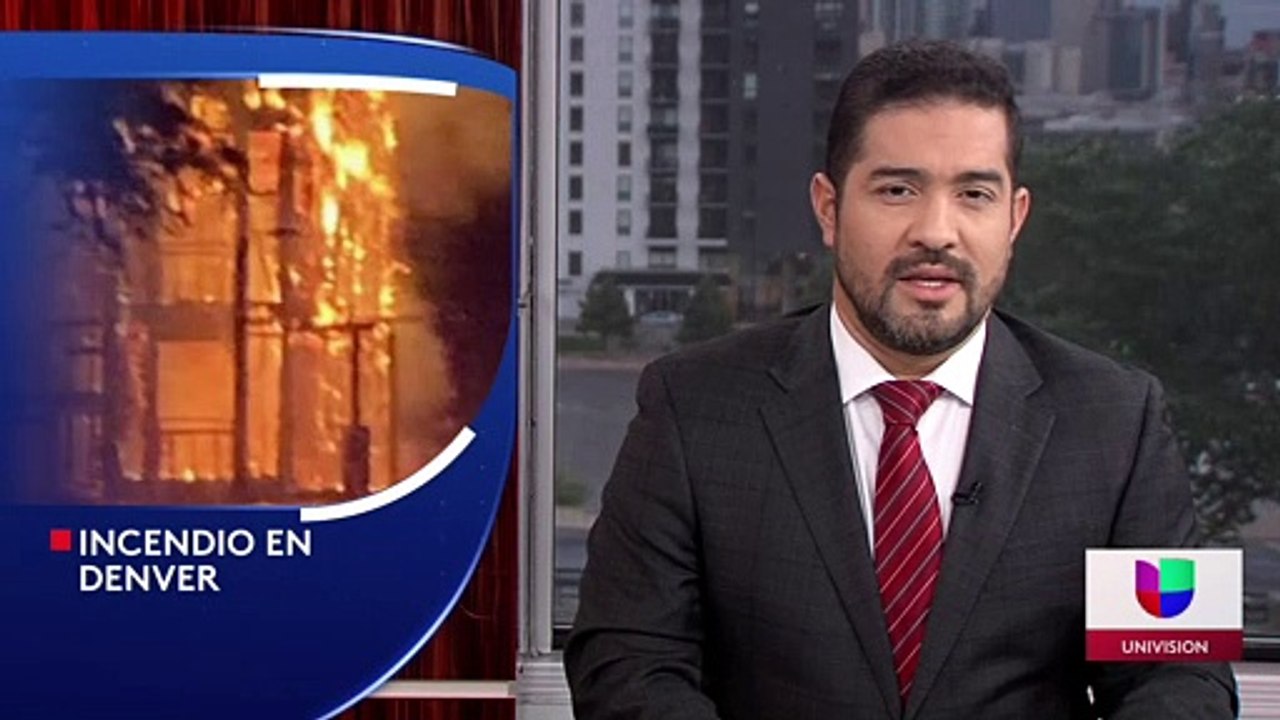 Bombero herido en incendio