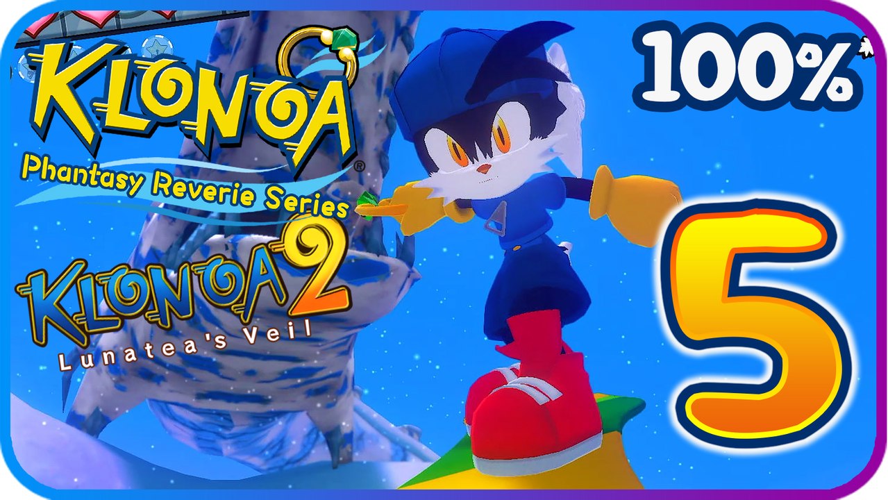 Klonoa Phantasy Reverie Walkthrough Part 5 ~ Lunatea's Veil ~ 100% ~ Mira-Mira (PS5)