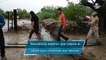 Se complica rescate de mineros en Sabinas, Coahuila, debido a las lluvias.