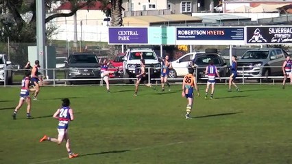 Golden Square's Braydon_Vaz snaps a remarkable goal