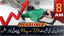 ARY News Headlines | 8 AM | 16th August 2022
