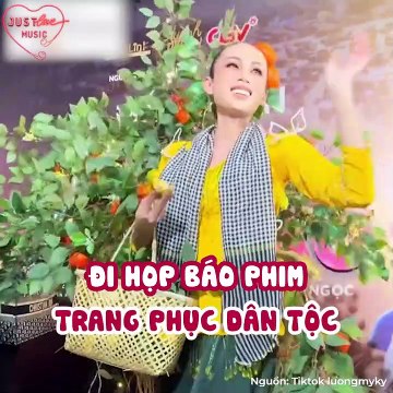 Lương Mỹ Kỳ đi họp báo phim như thi trang phục dân tộc | Điện Ảnh Net