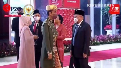 Jokowi Kenakan Pakaian Adat Paksian saat Sidang Tahunan MPR