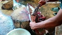 Amazing Fish Cutting Skills | Big Bighead Fish Cutting Video By Expert Fish Cutter In Fish Market