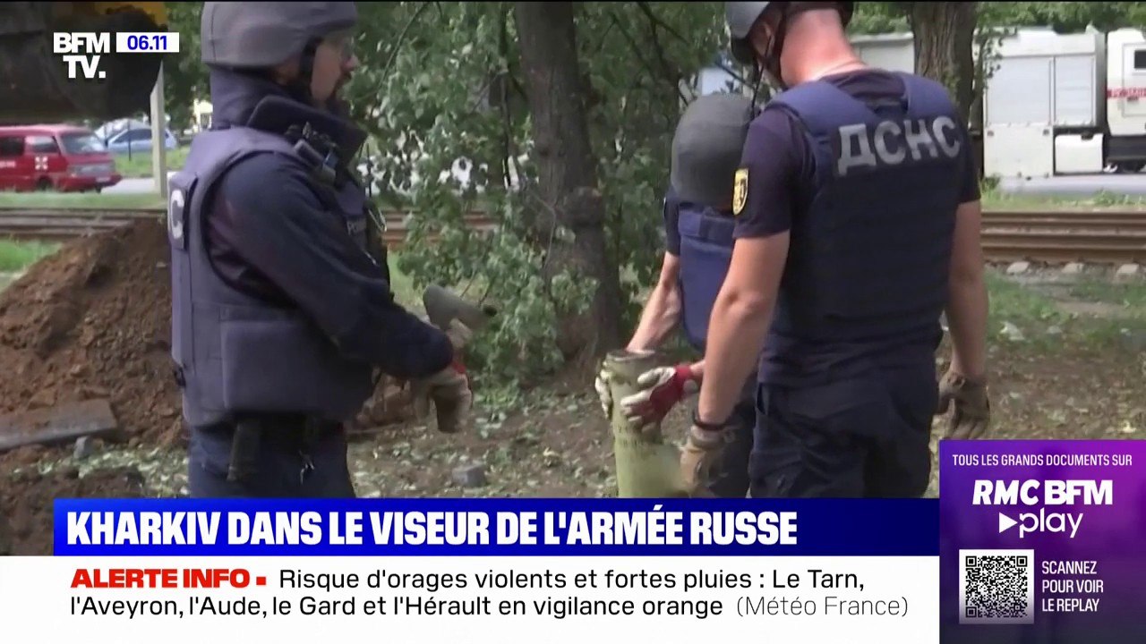Guerre en Ukraine: Kharkiv, deuxième plus grande ville du pays, dans le viseur de l'armée russe