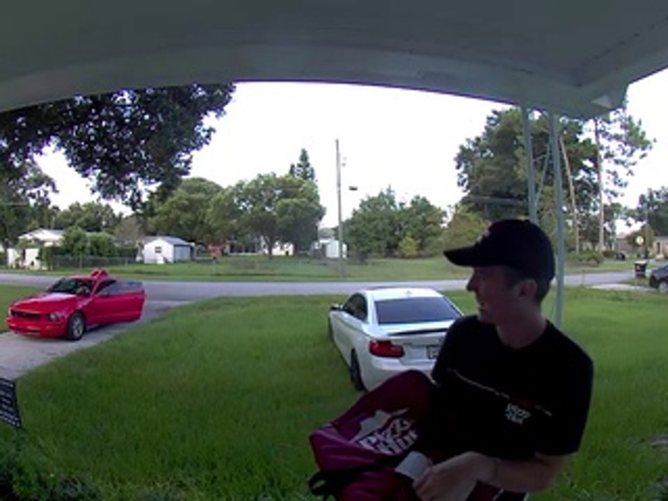 Dog Gets in Pizza Delivery Driver's Car